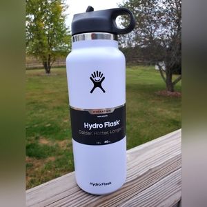 Hydro Flask - Wide Mouth Straw Lid 40 oz Fog